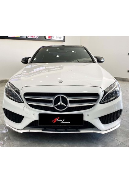 Fruens Mercedes W205 C Serisi 2015 Sonrası Batman Yarasa Ayna Kapağı Piano Black Abs Plastik fiyatları