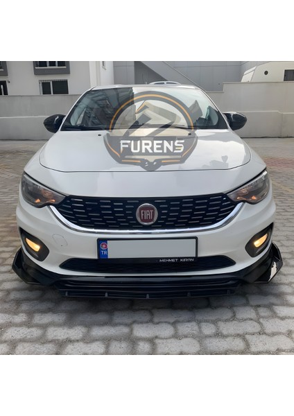 Fiat Egea Uyumlu Brabus Ön Lip 3 Parça Kanatlı Lip