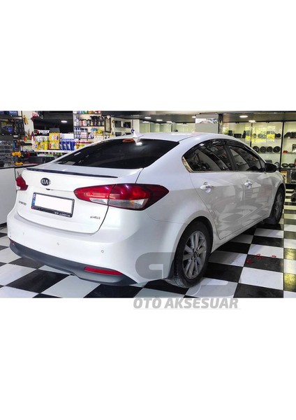 Kia Cerato Bagaj Üstü Slim Spoiler Piano Black Parlak Siyah