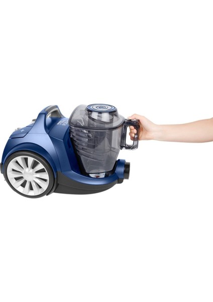Tesla Ergo Active Toz Torbasız Elektrikli Süpürge Mavi ET14341 modelleri
