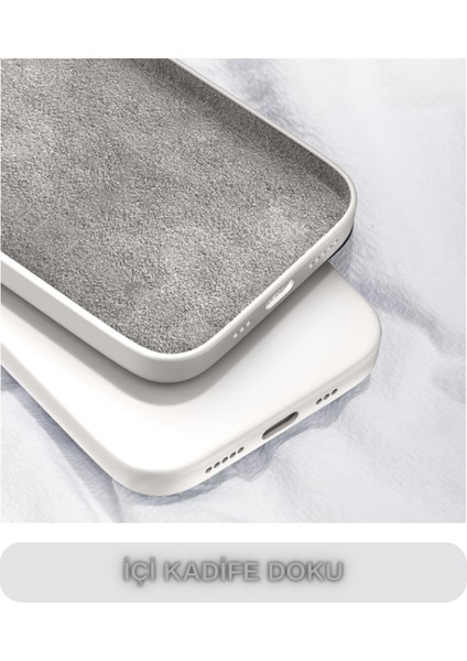 Xiaomi Note 10 Pro ile Uyumlu Içi Kadife Dokulu Kamera Korumalı Silikon Lansman Kılıf