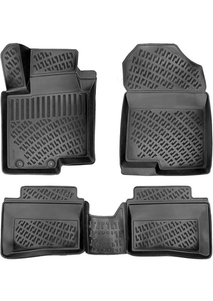 Vw Passat B6 05-10 / B7 11-14 / cc 08- Havuzlu 3D Paspas Araca Özel