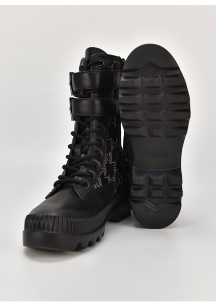 Deri Siyah Kadın Bot KL42586F007 fırsatları