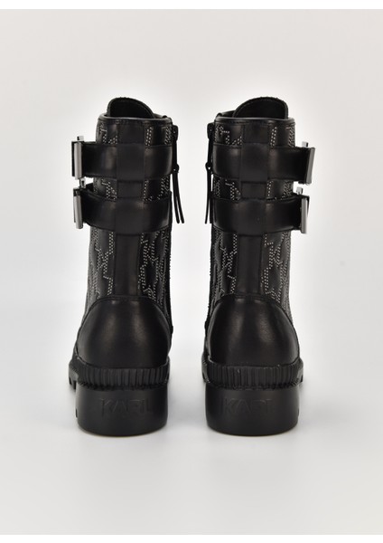Deri Siyah Kadın Bot KL42586F007 indirimleri