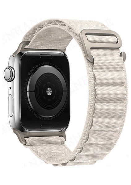 Apple Watch 44MM Mountain Kordon - Beyaz