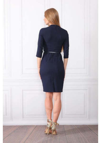 Element's Düğme Detaylı Kemerli Elbise ETS4408 indirimleri