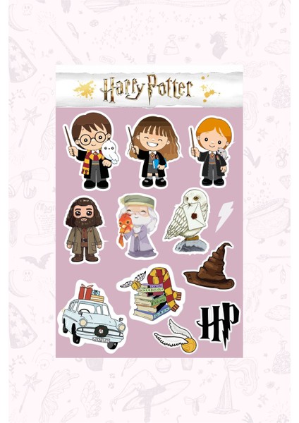Harry Potter Tekli Sticker Seti