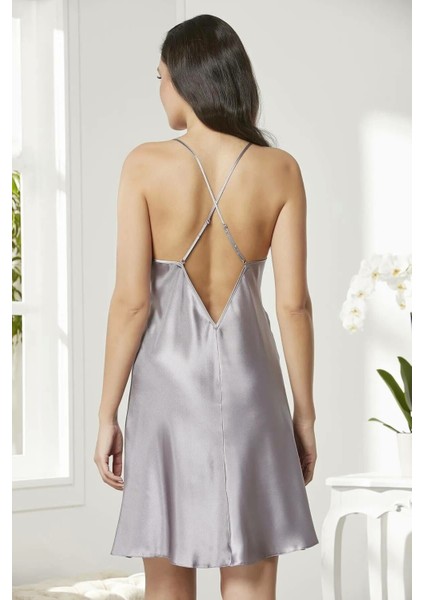 Saten Dantelli Gecelik Sabahlık Takım 4280 Royal fiyatları