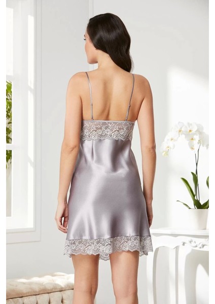 Saten Dantelli Gecelik 890 Royal fiyatları