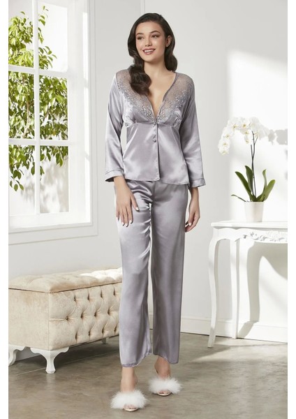 6'lı Kaplı Gecelik Sabahlık Set 6425 Royal Renk indirimleri