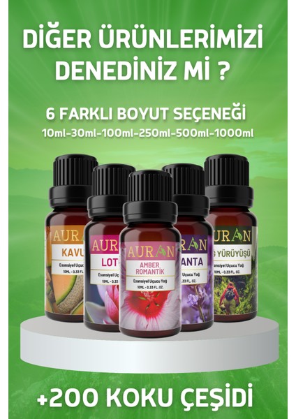 Aromask Esansiyel Uçucu Koku Yağı Ortam Kokusu Doğal Yağ Sihirli Küre Hobi Esansı 30ml