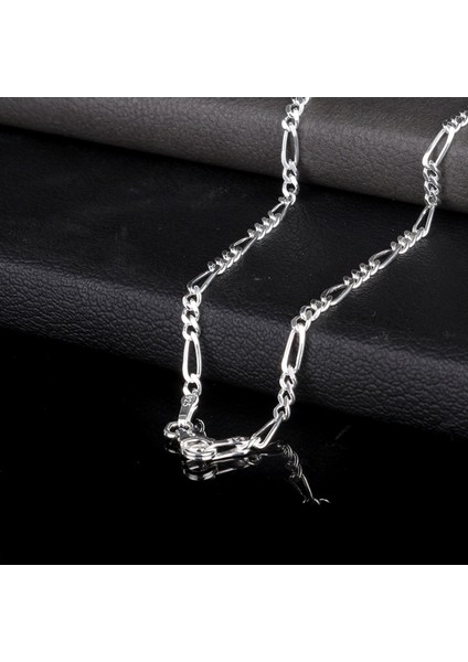 925 Ayar Gümüş 55 cm Figaro Zincir fiyatları