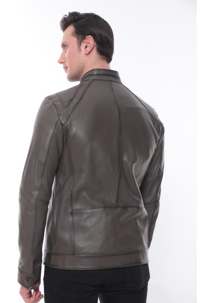 Winter Leather Deri Mont Nakışlı