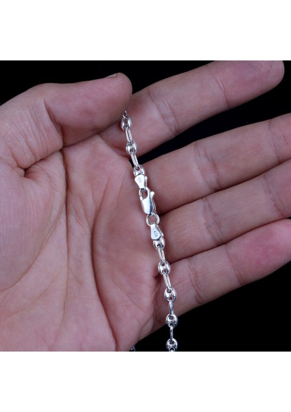 925 Ayar Gümüş Gemici Model Erkek Zincir modelleri