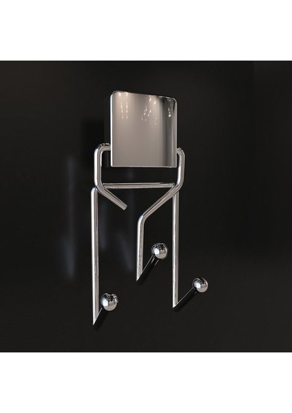 DC-543 Dekoratif Banyo Mutfak Üçlü Havlu Askısı