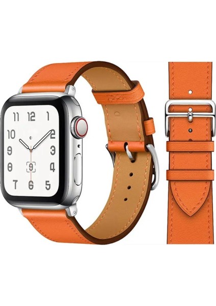 Psgt deri Kayış Apple Watch Uyumlu 1/2/3/4/5/6/7/8/9 42-44-45- 49 mm Hms Kordon Hms 2024