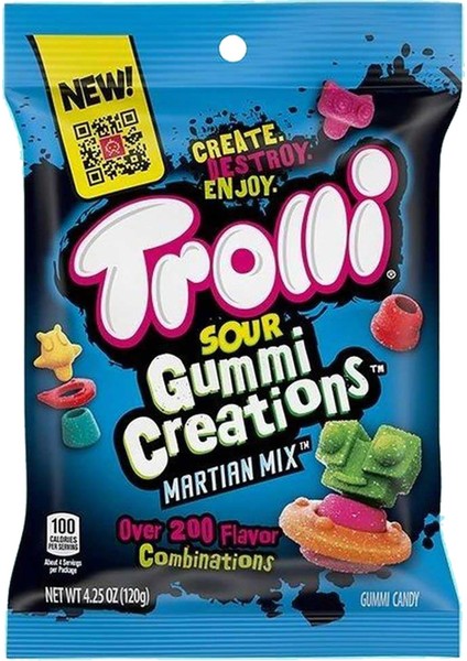 Sour Gummi Creations Yumuşak Şekerleme 120 gr