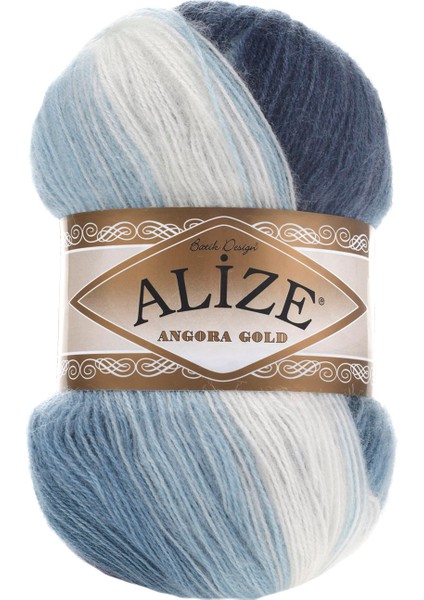 5 Adet Alize Angora Gold Batik 1899
