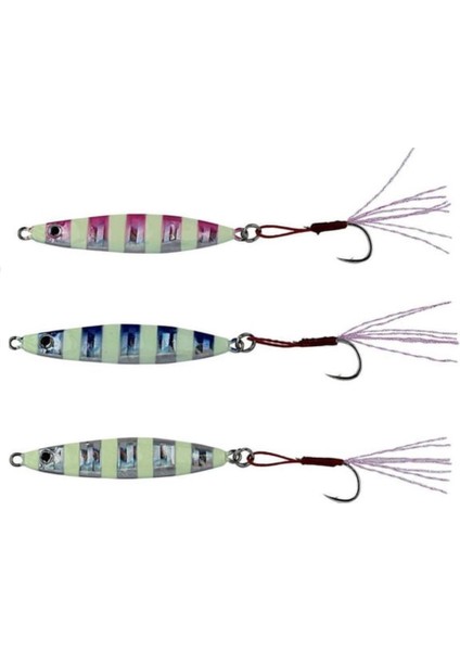 Psycho Sprat Lrf Jig Yem 3ADET Set Turkish Zebra Mix