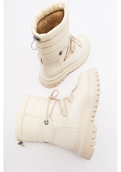 Weld Bej Cilt Kadın Kar Botu fiyatları