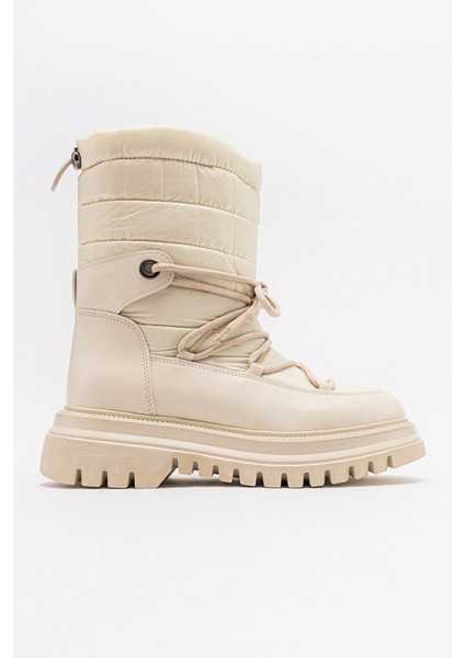 Weld Bej Cilt Kadın Kar Botu fırsatları