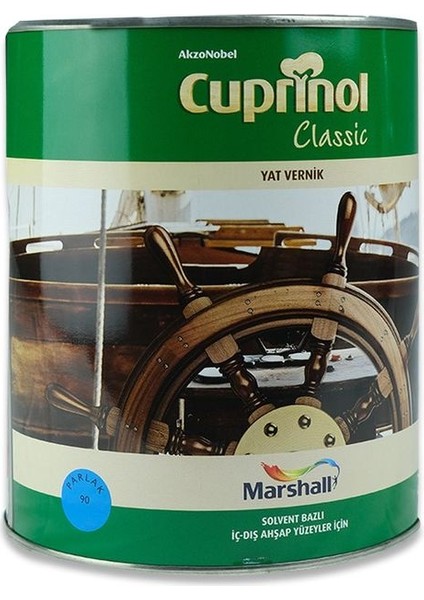 Cuprinol Klasik Yat Vernik Parlak 2,5 L fiyatları