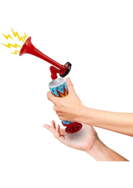 Bitmeyen Deprem Düdüğü Kornası Bitmeyen Havalı Korna Doğal Afet Uyarıcı Düdük Maç ve Parti Korna