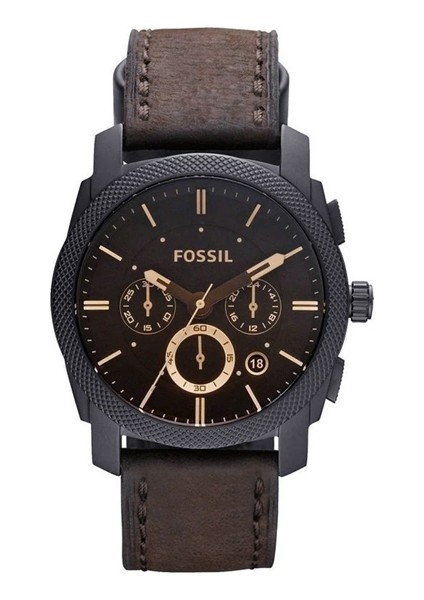 Fossil Uyumlu Hakiki Deri Saat Kordonu 24 mm Kahverengi fiyatları