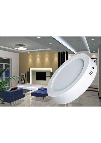 18W Sıva Üstü LED Panel Beyaz Işık modelleri