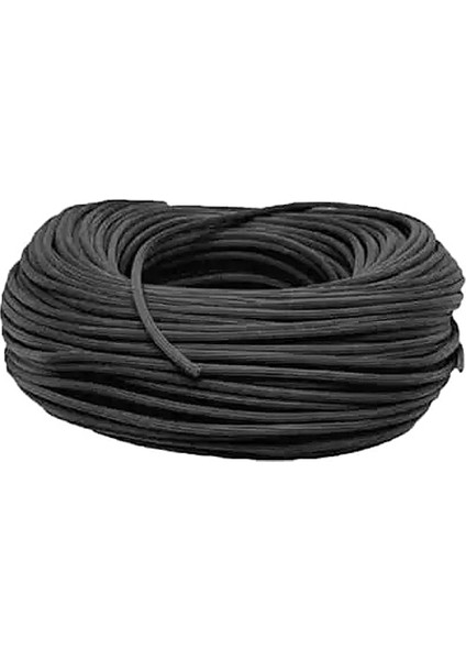 Sineklik Tül Fitili Tül Contası Siyah 10 Metre