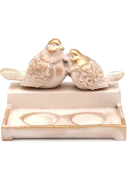 T-Light Bird 2'li Kuşlu Mumluk