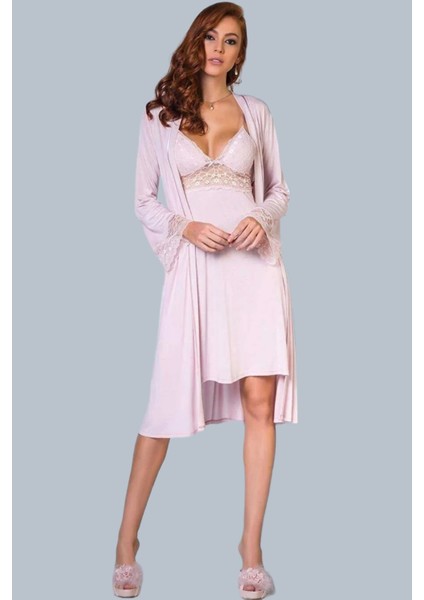 6'lı Modal Gecelik Sabahlık Çeyiz Seti 5025 modelleri