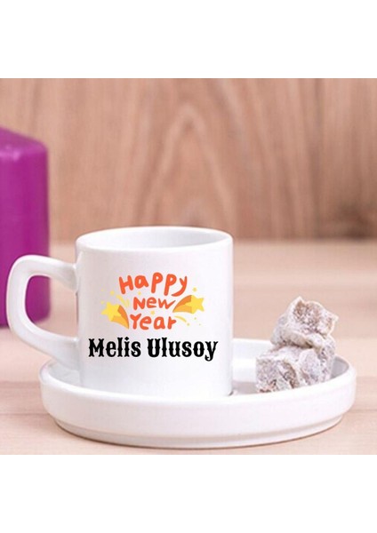 Kişiye Özel Yeni Yıl Hediyesi Türk Kahvesi Fincanı
