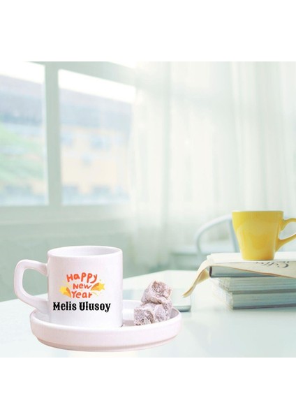 Kişiye Özel Yeni Yıl Hediyesi Türk Kahvesi Fincanı modelleri