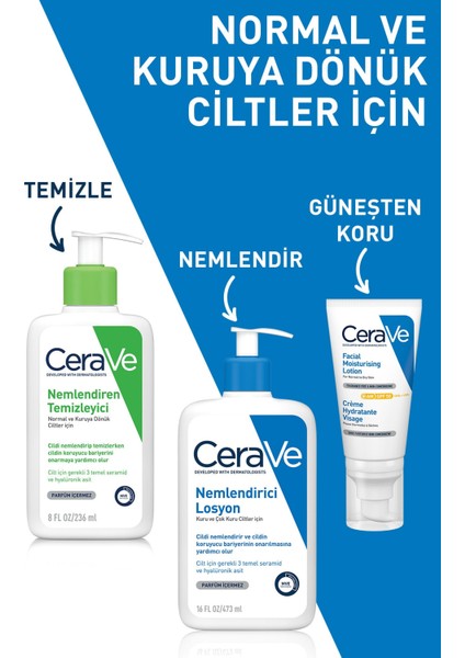 Hydrating Cleanser Normal & Kuruya Dönük Ciltler Için 236 ml 2 Adet indirimleri