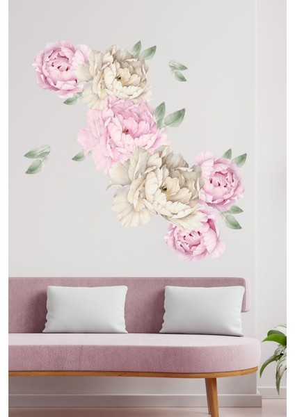 Pembe Krem Şakayıklar