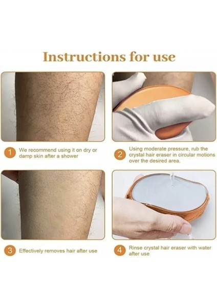 Crystal Eraser Epilasyon Aleti Tüy Silgisi Tüy Alıcı Kristal Epilatör