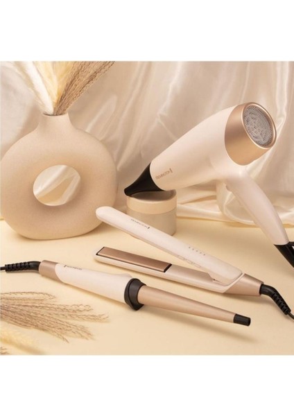 Shea Yağı Katkılı Seramik Plakalı Saç Düzleştirici – 110 mm, 150-230°C, 15 sn’de Hızlı Isınma