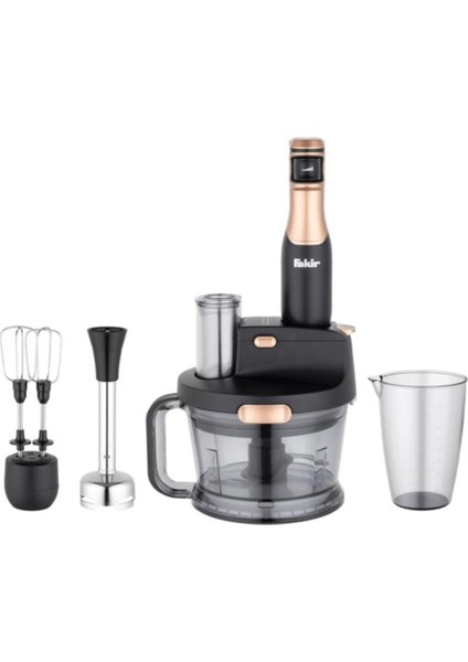 Speed Quadro Bc Multi Blender Set Siyah Bastıkça Hızlanan Gelişmiş Tasarım