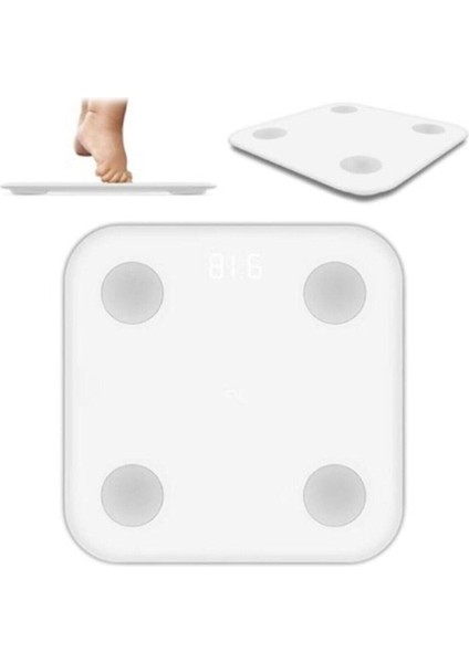 Mi Smart Scale Bluetooth 2 Akıllı Baskül Yağ Ölçer