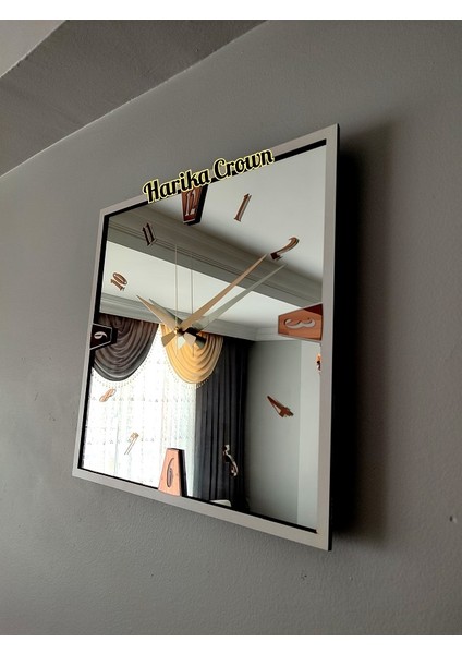 Gerçek Aynalı Dekoratif Duvar Saati (40- 50 Cm) fiyatları