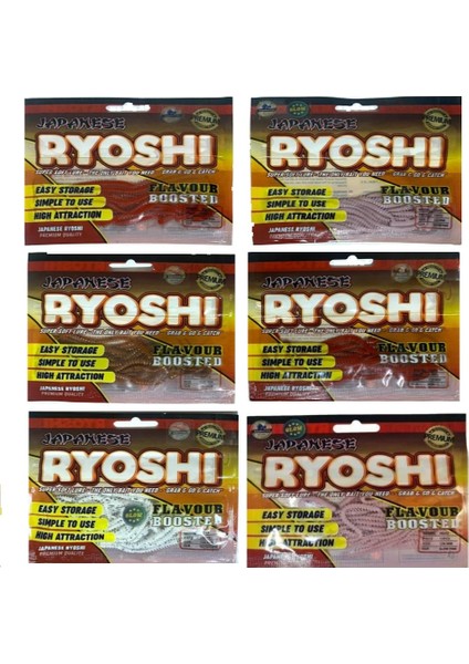 Japanese Ryoshi 12CM Kokulu Lrf Silikon Yapay Yem
