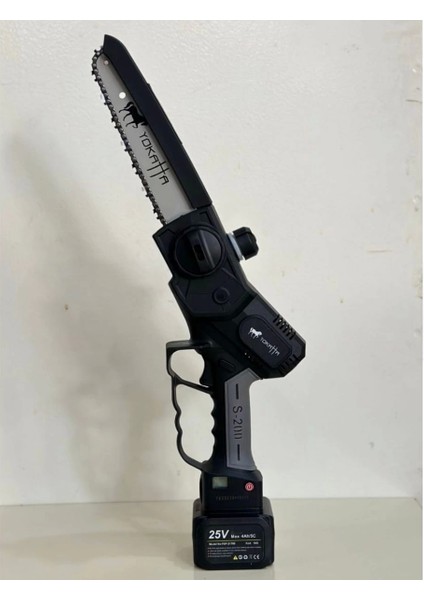 S-200 Çift Akülü Budama Testeresi 4 + 2 Ah. 25 V