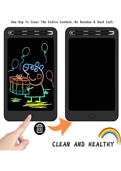 10 Inch, Kalemli LCD Dijital Çizim-Eğitim Yazı Tableti, Dijital Çizim Pedi-10 Inç, Siyah modelleri