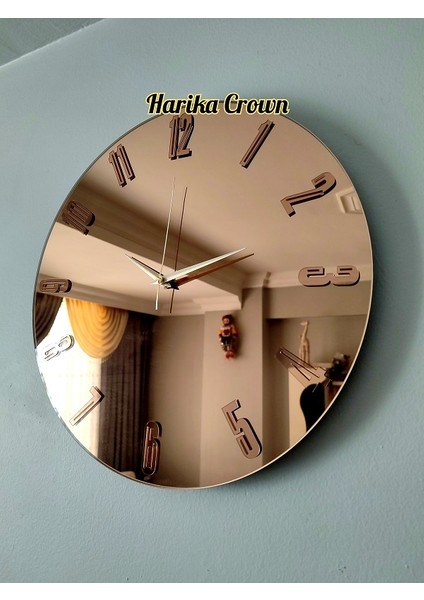 Gerçek Aynalı Dekoratif Duvar Saati (40- 50 Cm) fiyatları