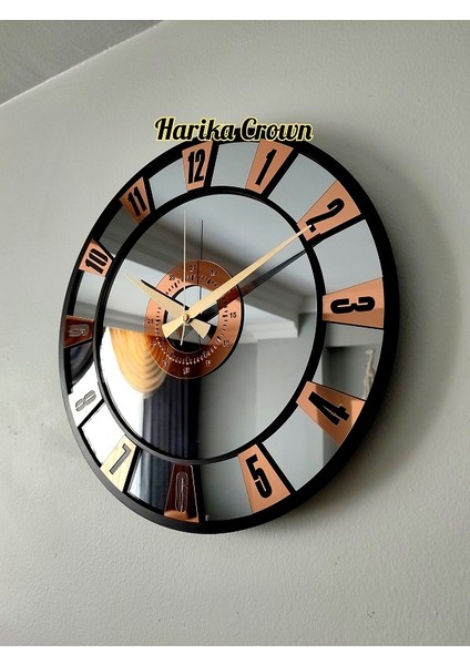 Gerçek Aynalı Dekoratif Duvar Saati (40- 50 Cm) fiyatları