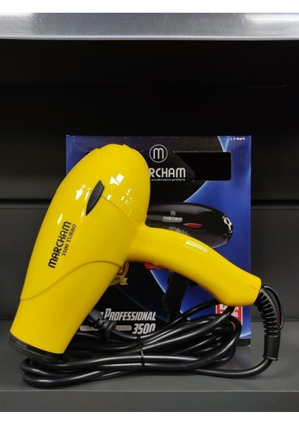 Saç Kurutma Makinesi Sarı 2400 WATT..NHRMKN1007002