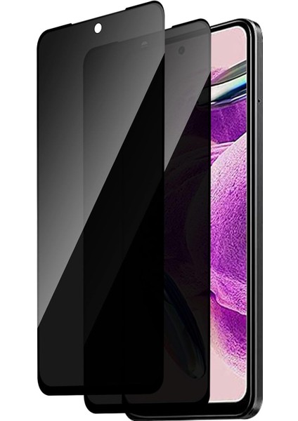 Xiaomi Redmi Note 12 Pro 5G Mat Hayalet Privacy Kırılmaz Cam Seramik Nano Ekran Koruyucu