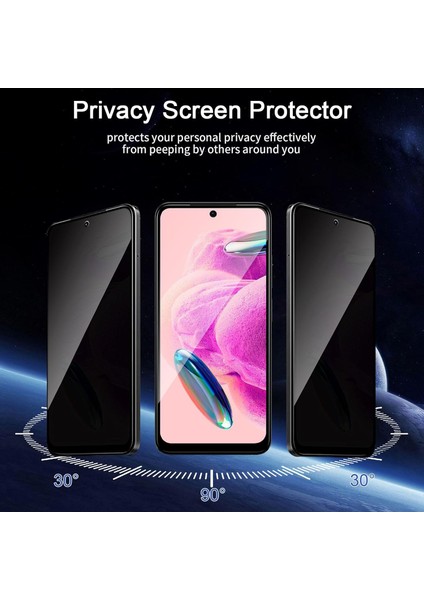 Xiaomi Redmi Note 12 Pro 5G Mat Hayalet Privacy Kırılmaz Cam Seramik Nano Ekran Koruyucu fiyatları