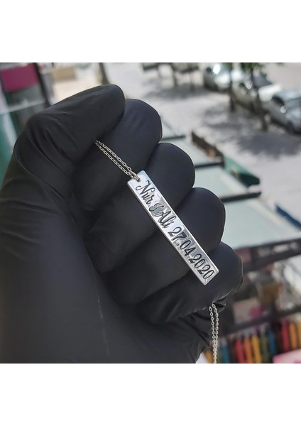 925 Ayar Gümüş İsimli Bileklik